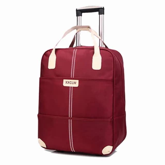 【悅生活】雙11 情人節禮物 七夕 拉桿包 拉桿袋 登機袋 行李箱 購物車 21吋 俐落有型拉桿旅行袋(GoTrip 微