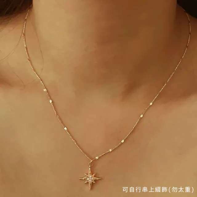 【CReAM】Tiffany純銀抗敏鍍14K金色 基本款素鍊裸鍊中性女項鍊(生日 禮物 送禮 禮盒)