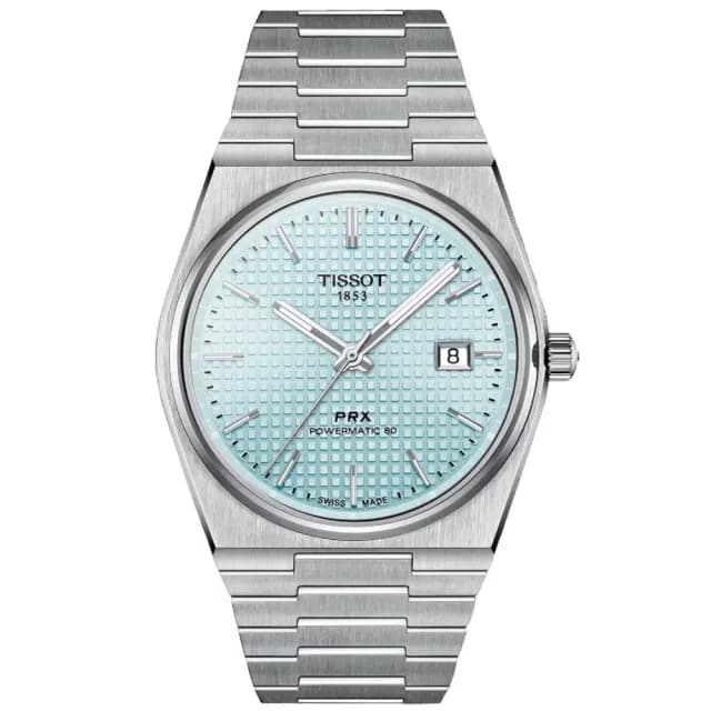 【TISSOT 天梭】PRX系列 1970年代復刻 機械腕錶 畢業禮物 送禮 推薦(多款可選)