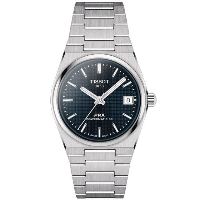 【TISSOT 天梭】PRX系列 1970年代復刻 機械腕錶 母親節 禮物 推薦(多款可選)