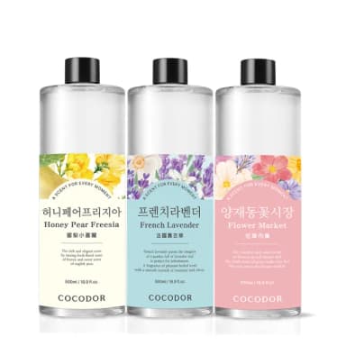 【cocodor】大容量 擴香補充瓶500mlx3入(1500ml超值組/多款任選/原廠直營)
