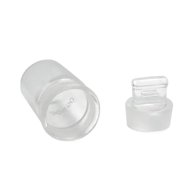 【HOME+】迷你瓶 2入 空瓶罐 小圓罐 玻璃瓶 透明瓶 分裝瓶 樣品瓶 B-GWB3050(擴香瓶 容器瓶 秤量瓶)