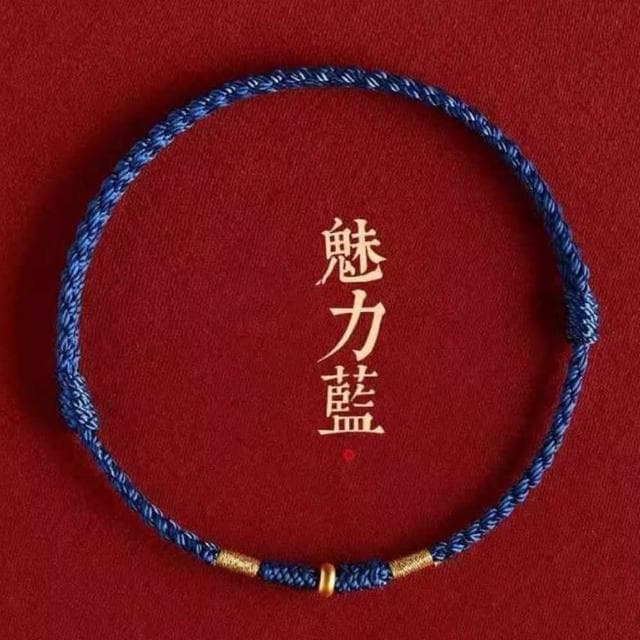 【Penny珮妮】黃金999算盤珠編織手繩手鍊3色可選(母親節 送女友 交換禮物 生日 情人節 尾牙 新年 結婚)