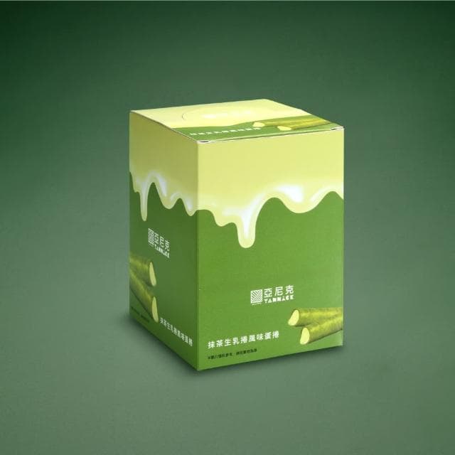 【亞尼克果子工房】亞尼克 伴手禮 抹茶生乳捲風味蛋捲一盒 8入/盒(零食下午茶點心)
