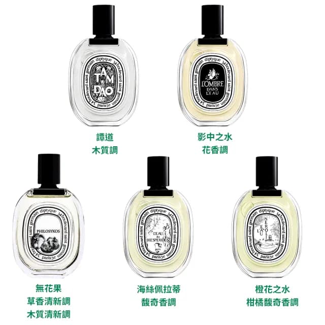 【Diptyque】淡香水100ml多款任選(國際航空版)