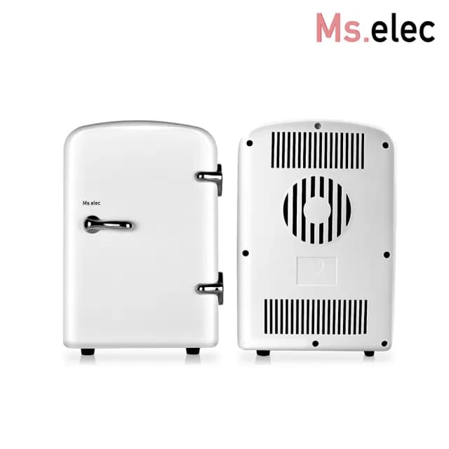 【Ms.elec 米嬉樂】迷你美容小冰箱 UC-001(保養品冰箱/冷熱調節/USB供電/節能省電)