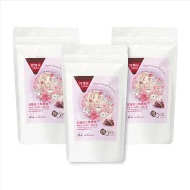 【慢悠仙】神農獎玫瑰花茶 20g 袋裝 * 3包(花瓣/每包可沖40壺/SGS無農藥/台灣花草茶/無咖啡因)