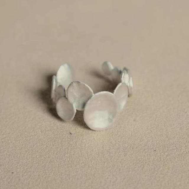 【LEEHER】女生/飾品/戒指/禮物/手環/不規則戒指/新中式/高級感/首飾/閨蜜手練/個性戒指/可調節/質感戒指