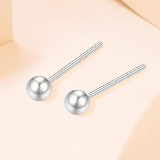【KT DADA】情人節禮物 飾品 耳飾 簡約 小耳環 防過敏耳環 時尚 耳環 女生耳環 純銀耳環 925銀針 925純銀