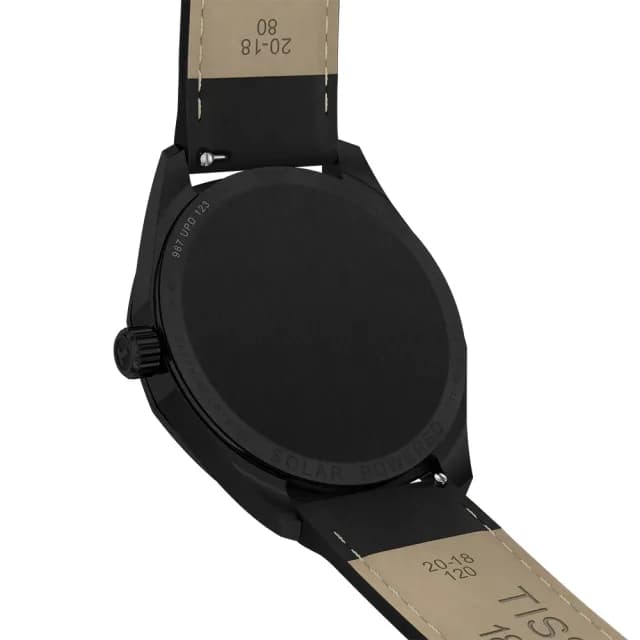 【TISSOT 天梭 官方授權】PRC 100 Solar T151.422.36.051.00 太陽能手錶 黑皮帶 送禮 推薦(T1514223605100)