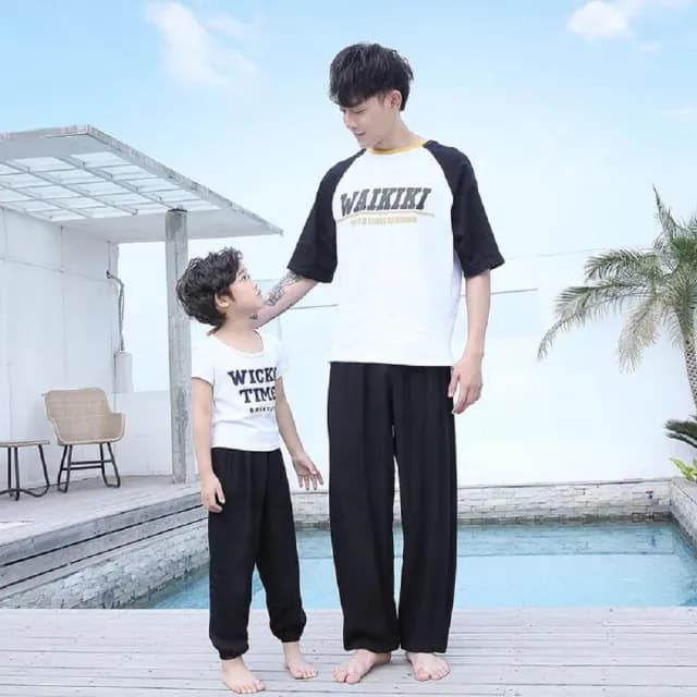 【Baby 童衣】親子裝 涼感透氣防蚊褲 薄長褲 88114(共５款)
