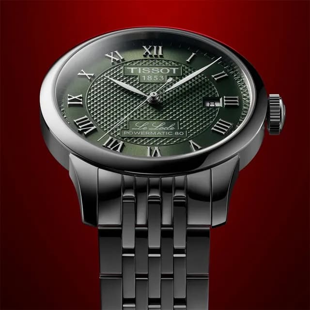 【TISSOT 天梭 官方授權】Le Locle 力洛克機械對錶 情侶手錶 禮物 推薦(T0064071109300+T0062071109600)