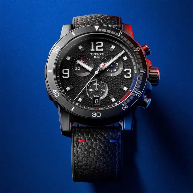 【TISSOT 天梭 官方授權】NBA特別款 東尼·帕克配戴 Supersport 籃球計時手錶 禮物 推薦(T1256173706700)