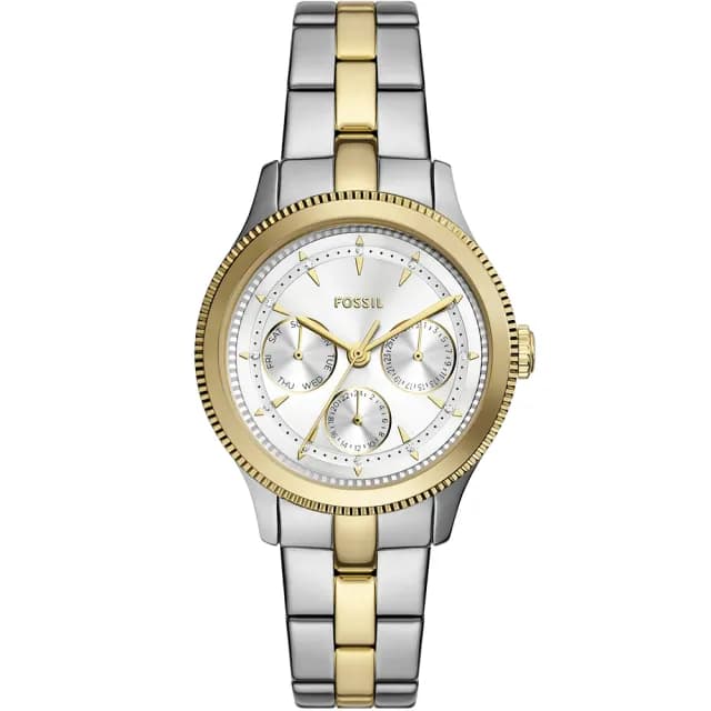 【FOSSIL】Brynn 時尚三眼多功能女錶 手錶-38mm 禮物 送禮 推薦(BQ3995)