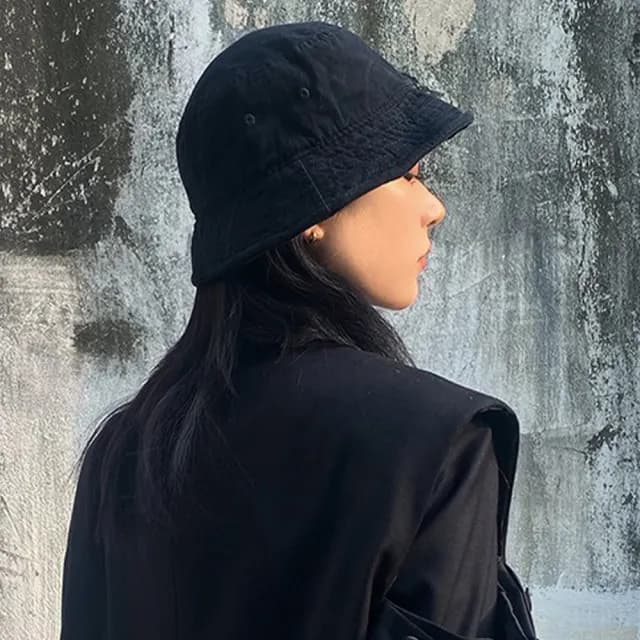 【KT DADA】父親節禮物 水洗帽 遮陽帽 日系穿搭 復古風 盆帽 防紫外線 露營帽 顯臉小帽子漁夫帽 帽子 男帽