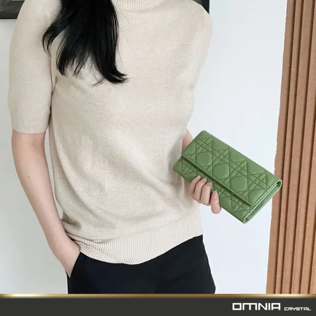 【OMNIA】情人節禮物 韓國Neo真皮包包 長夾 女仕皮夾 NO.3383A(女長夾 女皮夾)