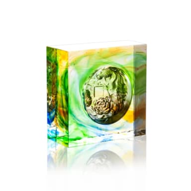 【琉璃工房LIULI】圓滿富餘  結婚禮物/入厝禮/開業禮(畢業禮/收藏/榮昇 新居喬遷/生日/開業誌慶/節日贈禮)