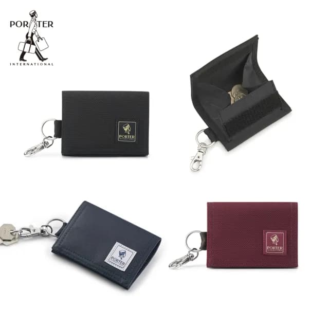 【PORTER INTERNATIONAL】小巧大方CATCH零錢包(多色)