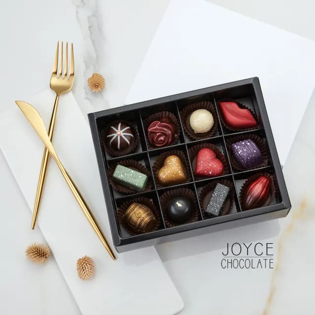 【Joyce Chocolate】精選綜合巧克力禮盒(質感禮盒首選)