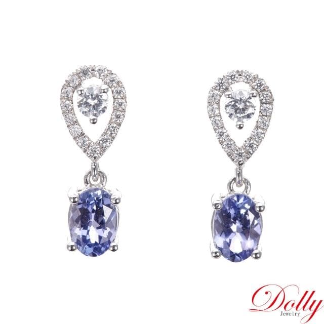 【DOLLY】買一送一 14K金 緬甸冰種翡翠鑽石項鍊-007(長輩送禮首選)