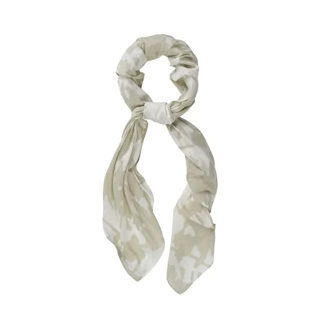 【AIGLE】有機棉印花圍巾｜AG-FAT00(有機棉 圍巾 披巾)