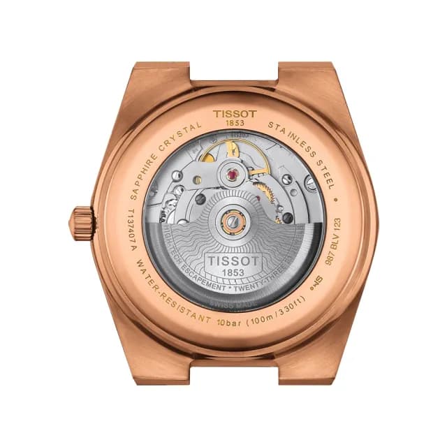 【TISSOT 天梭】PRX系列 復刻機械腕錶 畢業禮物 送禮 推薦(T1374073304100)