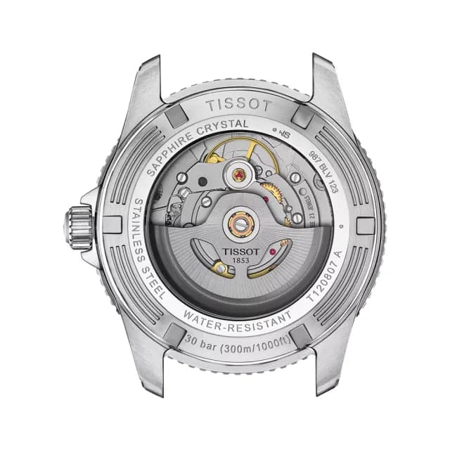 【TISSOT 天梭】SEASTAR1000海星系列 潛水機械腕錶 畢業禮物 送禮 推薦(T1208072205101)