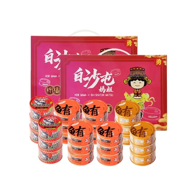 【東和食品】白沙屯媽祖聯名保庇禮盒12入/盒*2組(好媽媽的味道/送禮推薦)