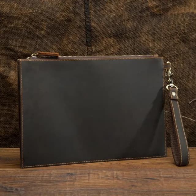 【LEEHER】情人節禮物 平板包/大錢包/商務手拿包/真皮包包/男生包包/牛皮手拿包/檔案包/商務手拎包/包包/手