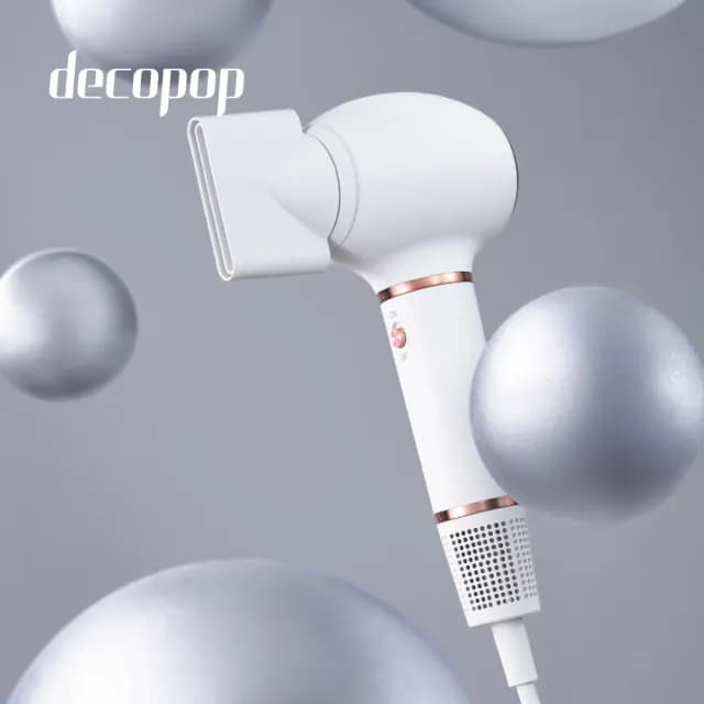 【decopop】美型負離子吹風機DP-801 父親節禮物(小蘋機)