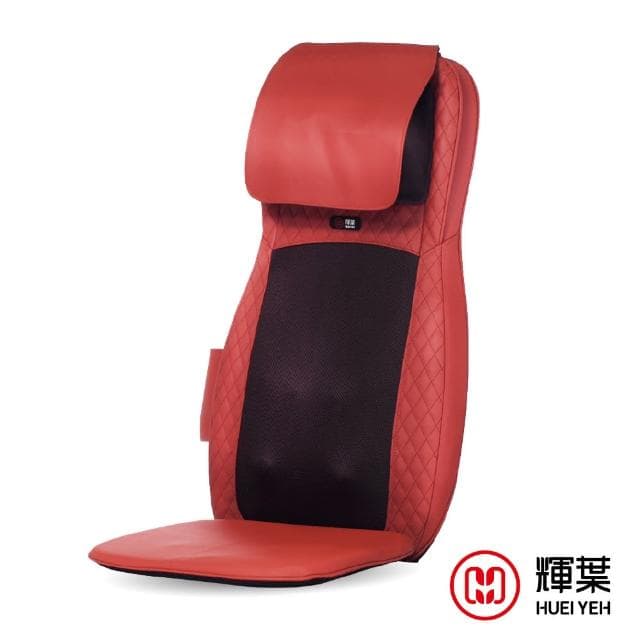 【輝葉】4D溫熱揉槌按摩坐墊 椅墊 母親節禮物(高矮適用/肩頸按摩 HY-640)