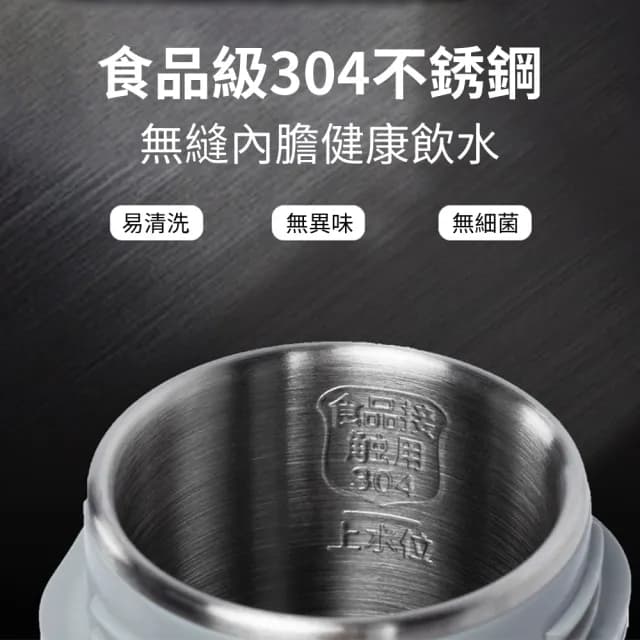 【YOLU】雙11限定 旅行燒水杯 食用級304不鏽鋼電熱加熱保溫水杯 家用小型開水壺 350ml(交換禮物 開學必備)