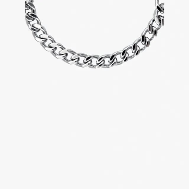 【agnes b.】Bijoux 女款白鋼珍珠手鍊