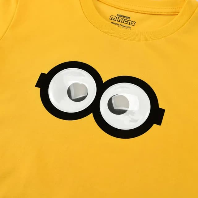 【GIORDANO 佐丹奴】童裝小小兵聯名印花上衣 minions系列(52 水仙花黃)