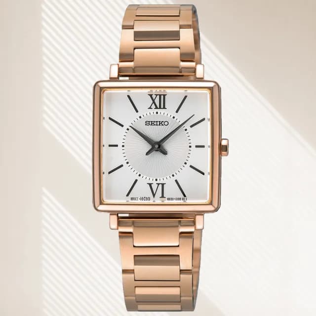 【SEIKO 精工】CS系列 簡約時尚腕錶 七夕 情人節 送禮 推薦(SWR112P1/4N30-00N0K)