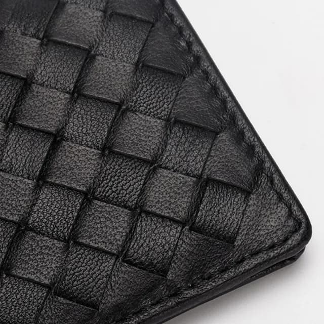 【LEESA】雙11 羊皮編織卡包\卡夾\卡夾包\小錢包\軟皮卡包\錢包\卡包\卡夾\信用卡包\