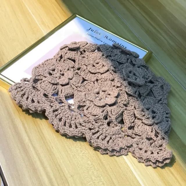 【巴黎精品】現貨秒發 針織毛帽(手工編織春秋時尚女帽子情人節生日禮物5色p1aa1)