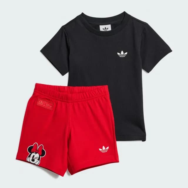 【adidas 愛迪達】DISNEY MICKEY MOUSE 運動套裝 嬰幼童裝 - Originals JD0575