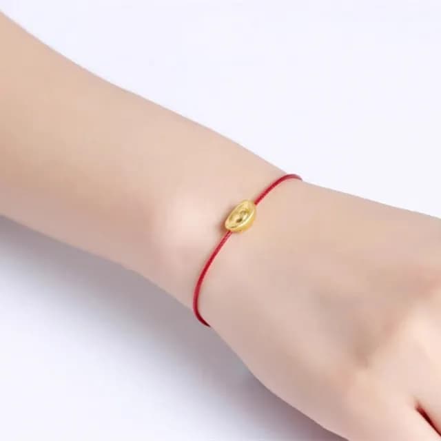 【Penny珮妮】999黃金迷你元寶手鍊手繩(母親節禮物 交換禮物 送女友 生日禮物 情人節 尾牙 新年禮物 結婚)