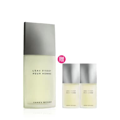【ISSEY MIYAKE 三宅一生】官方直營 一生之水男性淡香水 125ml