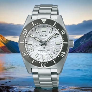 【SEIKO 精工】Prospex 60週年限量 三日鍊 銀色海浪 潛水機械錶 送禮 禮物(SPB511J1/6R55-00K0S)