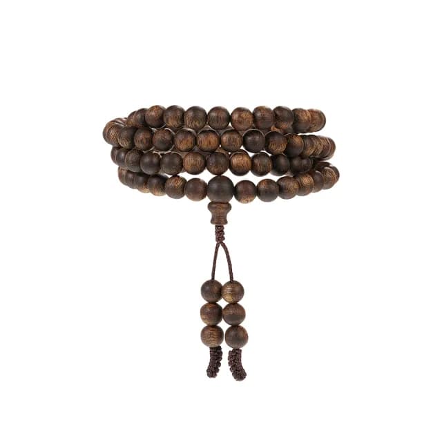 【富山香堂】11月限定_108顆念珠 限定_海南沉香綠棋楠6mm念珠手串 惠安系 海南(棋楠沉香 手珠 佛珠手鍊)