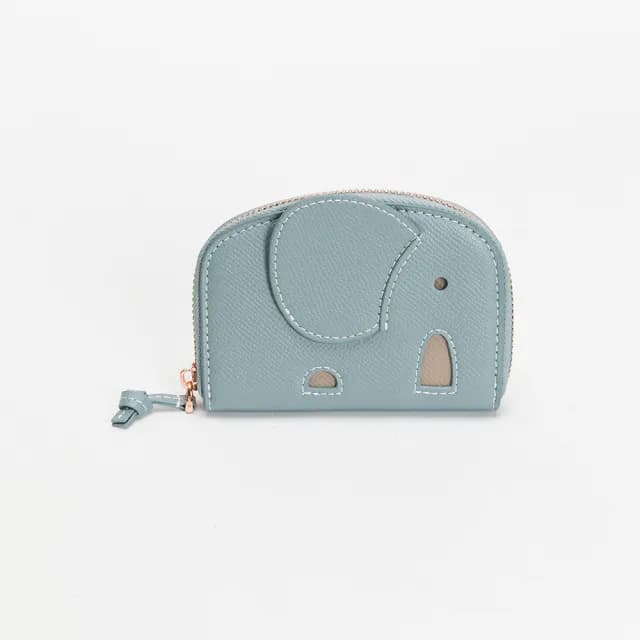 【aziza】象型分層零錢包(雙11/薄暮藍/絕版出清下殺/6折/療癒小物/送禮首選)