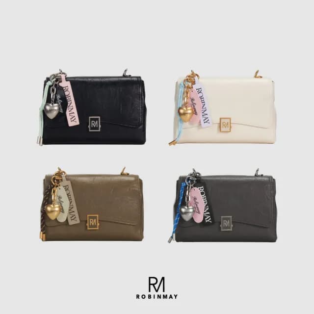 【ROBINMAY】Miracle肩背包(雙11/壓扣封口)