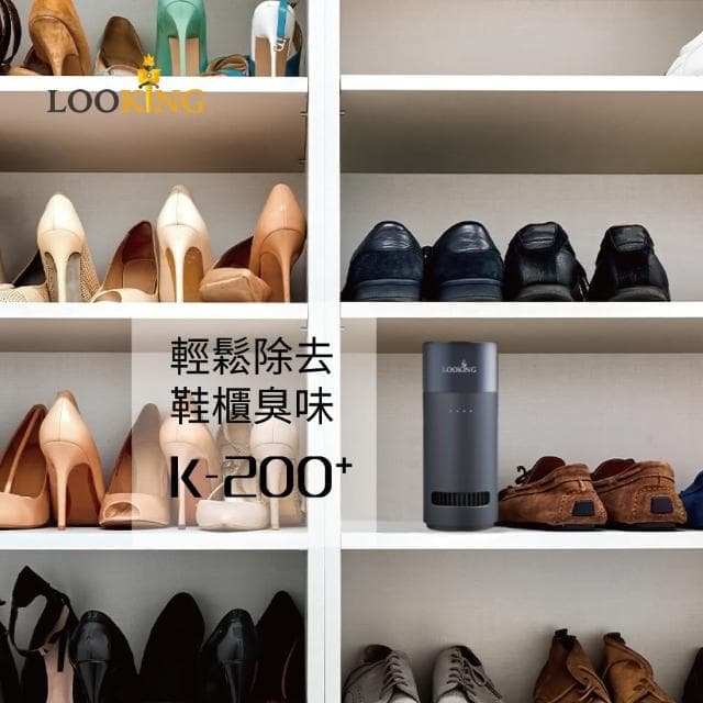 【LOOKING 錄得清】第二代活氧淨化器K200+(除霉 殺菌 除異味 免換濾網)