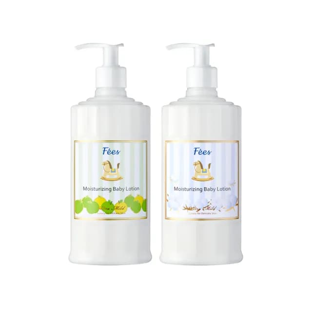 【Fees 法緻】嬰兒滋潤保濕乳液300ml 2入(棉花+蘋果)