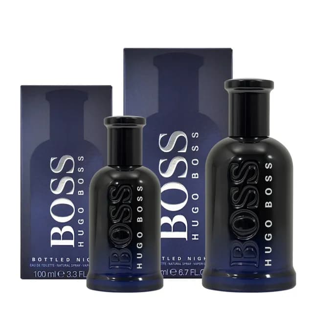 【HUGO BOSS】自信之夜男性淡香水 200ml(Bottled Night 平行輸入)