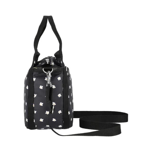 【Lesportsac】斜背手提兩用包 側背包 水桶包 送禮 禮物 女包 男包 禮物 送禮(俏皮小雛菊)