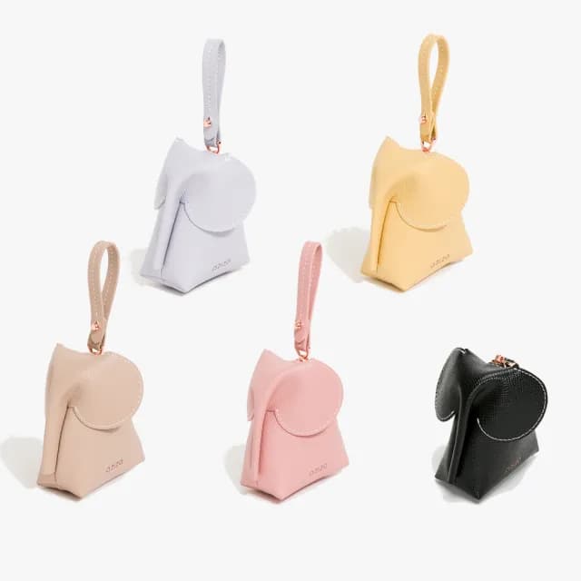 【aziza】立體小象手工吊掛零錢包(多色/2025新色上市)