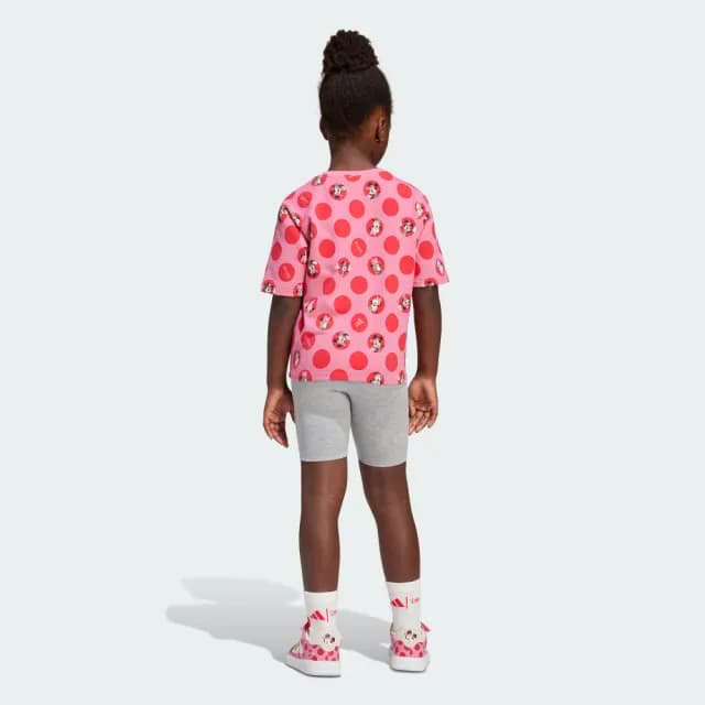 【adidas 愛迪達】DISNEY 米奇 運動套裝 童裝 JF3646